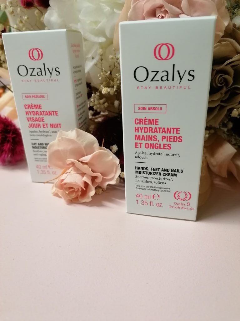 Ozalys soin peau ongles mes hirond'elles